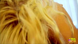 Reading Lesbian Erotica Turns Exciting As Busty Blondes Strip And Finger.