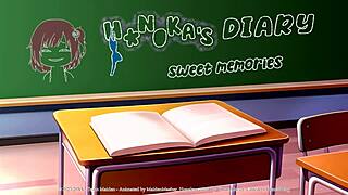 Honoka is a tasty little slut getting fucked.