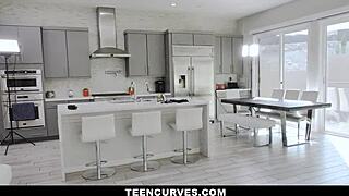 Super juicy oiled pussy gets drilled hard