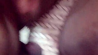 Step sister, get FUCKED after bandhan! Family's out, stockings on, sucking and licking hard!