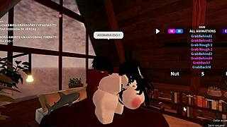 Black Woman in Rough Outdoor Encounter with Companion