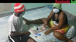 Ludo game turns to massive hardcore banging with miracle porn and african big dick