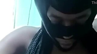 Cyndy Blackslave feels the spanking on her fat ass