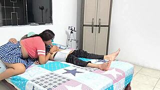 damn stepsister sucks my big cock so deliciously in the dorm