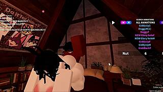 Black Woman in Rough Outdoor Encounter with Companion