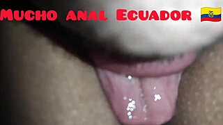 Licking Ass And Pussy Of Ecuadorian Big Ass Wife On All Fours