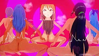 One Piece MMD Animation Featuring Dancing Character