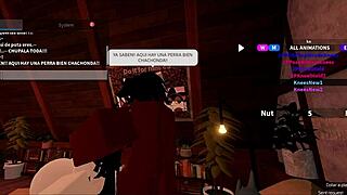 Black Woman in Rough Outdoor Encounter with Companion