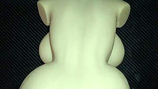 sally begs for anal sex in doggy position, and i cum all over her ass