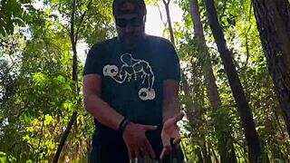 Naked Nymphet Feels Exposed In The Woods