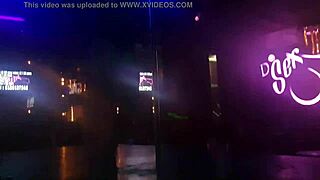 Eighteen-Year-Old Latina Teen Performs Sensual Table Dance On Desk For Amateur Mexican Audience