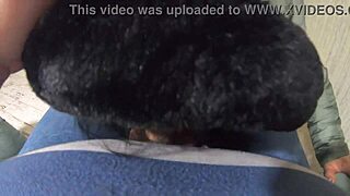 preview of a wife meeting her husband's friend in a hot jumpsuit and fur hooded downjacket