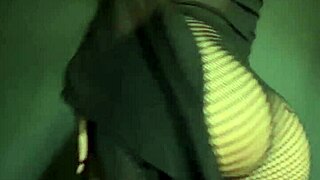 ruining outfit by masturbating before party, getting soaked with squirt