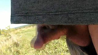 i saw this sexy blonde naked on the wild beach, pulled out my cock and jerked off until i came hard in public.