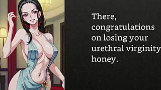 Bride faygrey nico robins delivers gentle humiliation femdom tease with joi sounding