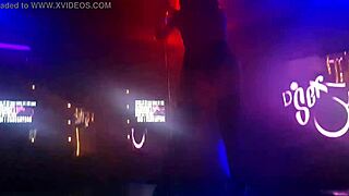 Eighteen-Year-Old Latina Teen Performs Sensual Table Dance On Desk For Amateur Mexican Audience