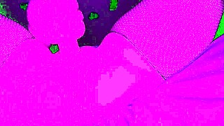 Pink dildo makes me cum hard...