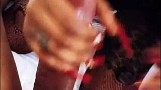 riding big black cock in sloppy pov session