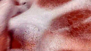 Look at This Hot Tanned Stepsister in the Bathroom After Turkey Vacation!