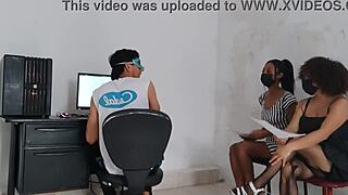 we seduce the hr director in his office 😏