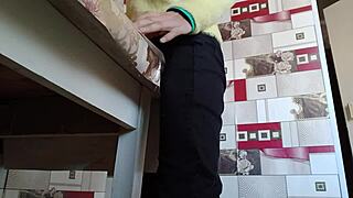 Stepsister masturbates solo with multiple orgasms - lesbian illusion girls