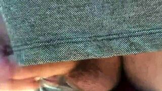 i saw this sexy blonde naked on the wild beach, pulled out my cock and jerked off until i came hard in public.