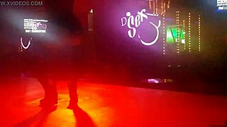 Eighteen-Year-Old Latina Teen Performs Sensual Table Dance On Desk For Amateur Mexican Audience