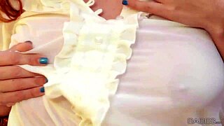 babes come with me ashley graham in femdom strapon scene