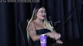 Suellen got traumatized in big dick fetish 😱 on sheer red