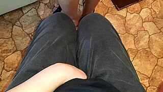 i jerk off watching my neighbor prepare dinner in the kitchen