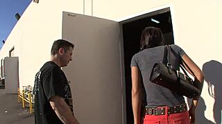 Fucking brunette slut mom lyla storm in anal assfucking with big cock deepthroat and cumshot on bed