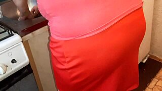 i jerk off watching my neighbor prepare dinner in the kitchen