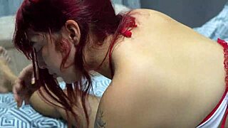 Stepdaughter disguised as a nurse seduces her stepfather?