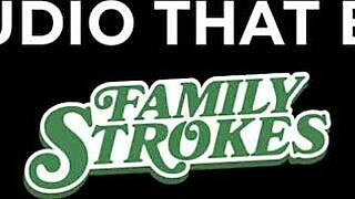 hollie mack deep throats her stepbro to get over it