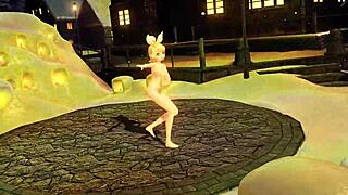 kagamine rin snowman project diva nude mod full nude mod