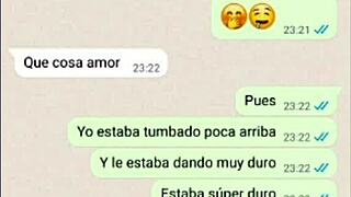 my girlfriend tries the milk on web chat and loves it