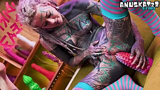 what are those alternative girls doing with crazy toys and their asses?