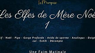 Cum hungry French elves talk dirty