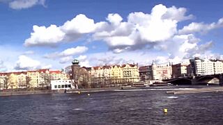 I, blonde anna joy in fishnets and heels, get my shaved pussy fucked, blowjob, deepthroat, and cum facial.