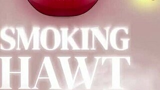 Veronica leal indulges in smoking fetish, stroking cock sensually