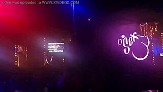 Eighteen-Year-Old Latina Teen Performs Sensual Table Dance On Desk For Amateur Mexican Audience