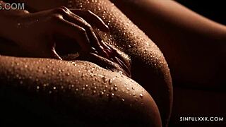 Alexis crystal & lady dee have lesbian sex in the sauna