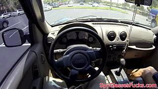 Euro babe POV fucked on spycam 😍