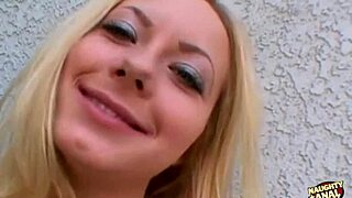 Amber feels intense pleasure as her pussy gets fucked and mouth filled with cum in Vegas