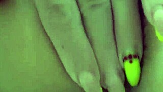 milf caresses her anal then shows her pussy from the inside and pissing?