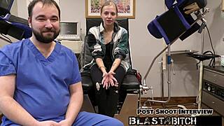 Ava siren sucks dick then her pussy gets blasted with cum.