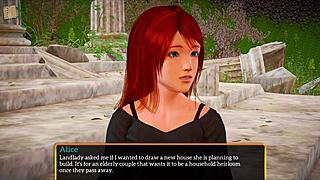 playing a fun game with my new family members