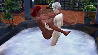 The sims 4 bath