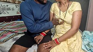 Horny Aunt Gets Fucked Alone at Home with Hindi Audio