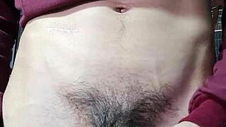 I delivered a big cumshot from my hard cock